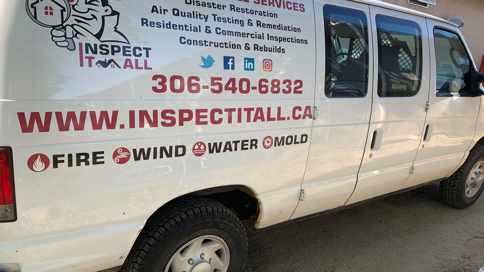 Inspect it All Van_home page Header pic